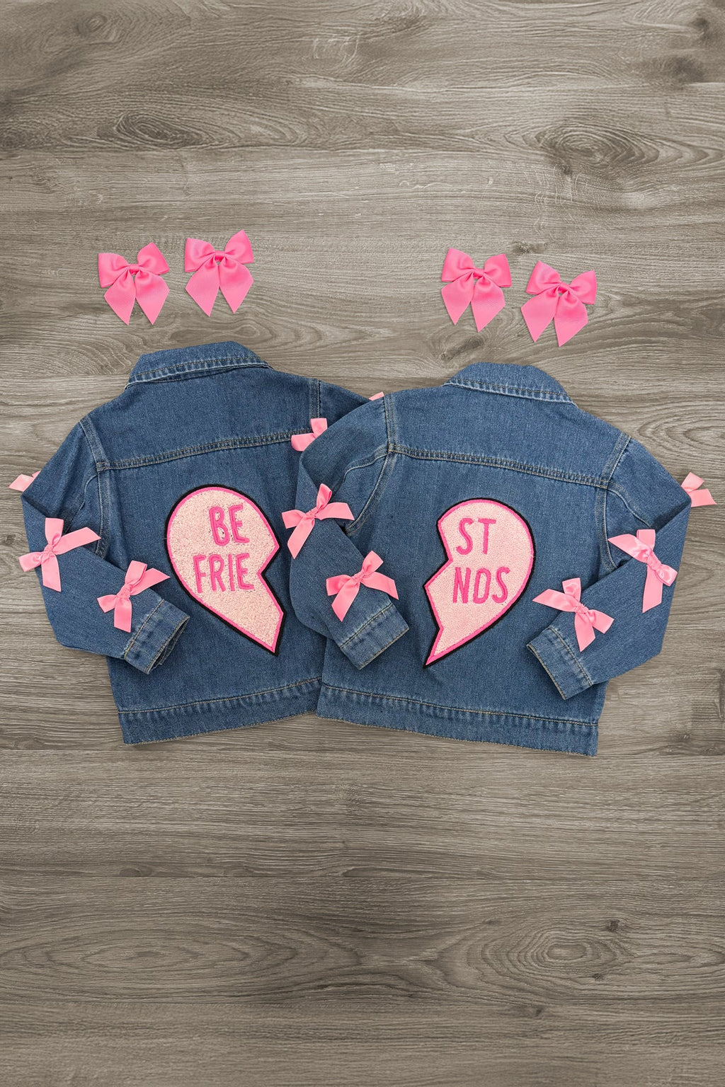 "Best Friends" Denim Jacket