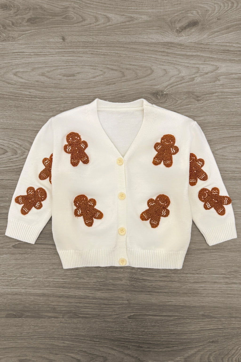 Mom & Me - Gingerbread Sweater Cardigan