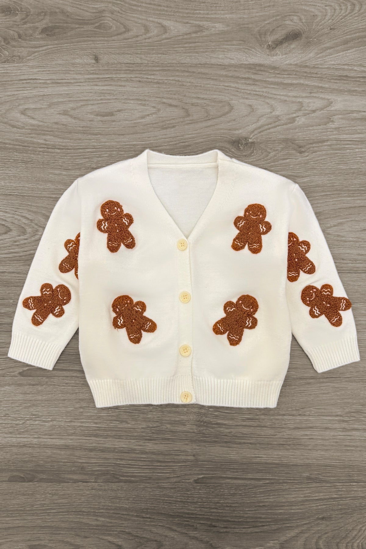 Mom & Me - Gingerbread Sweater Cardigan