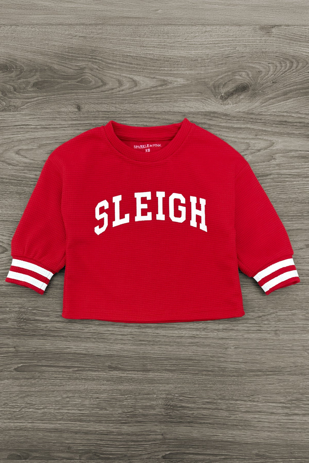 Mom & Me - "Sleigh" Waffle Knit Pajama Set