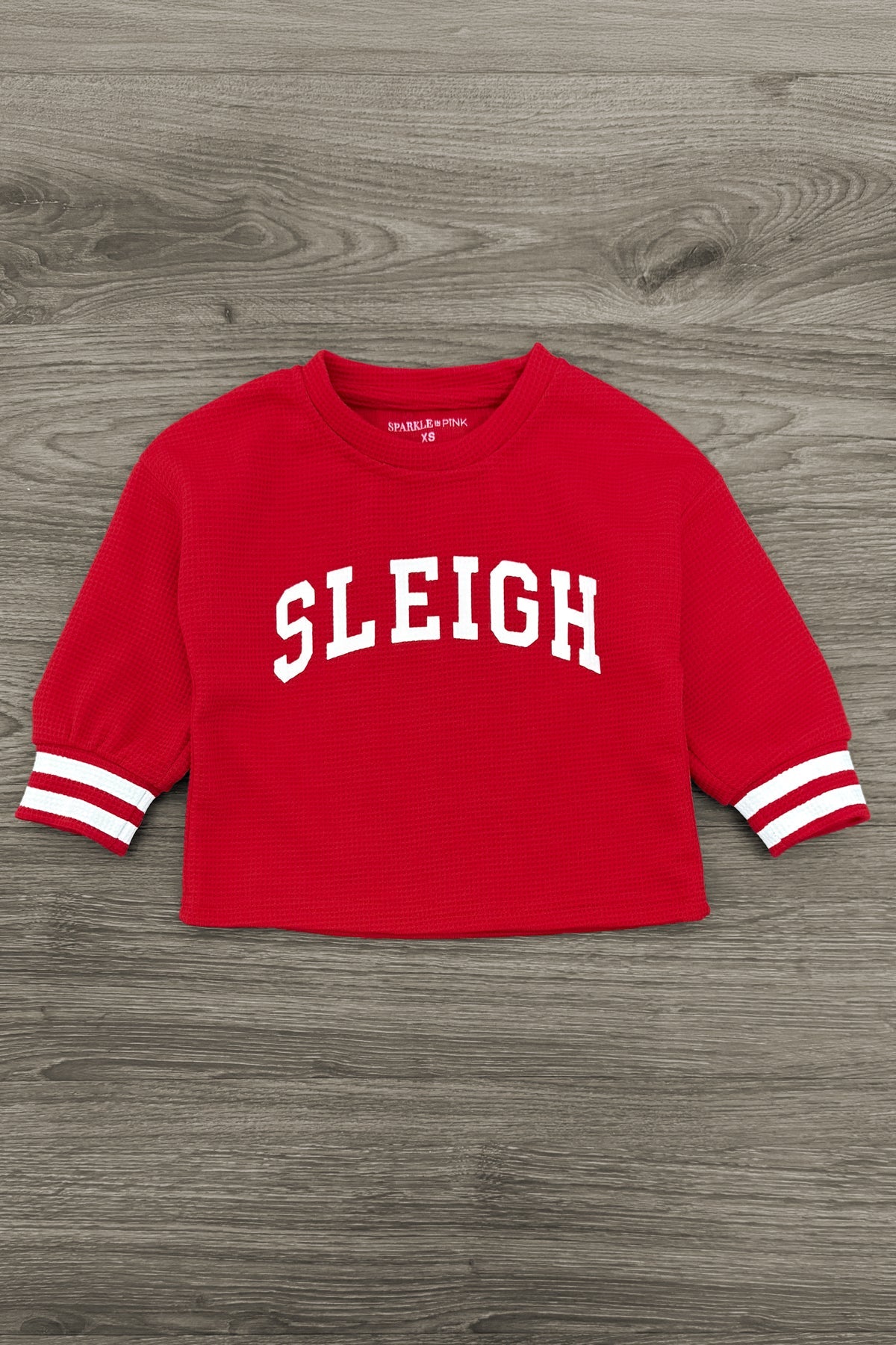 Mom & Me - "Sleigh" Waffle Knit Pajama Set