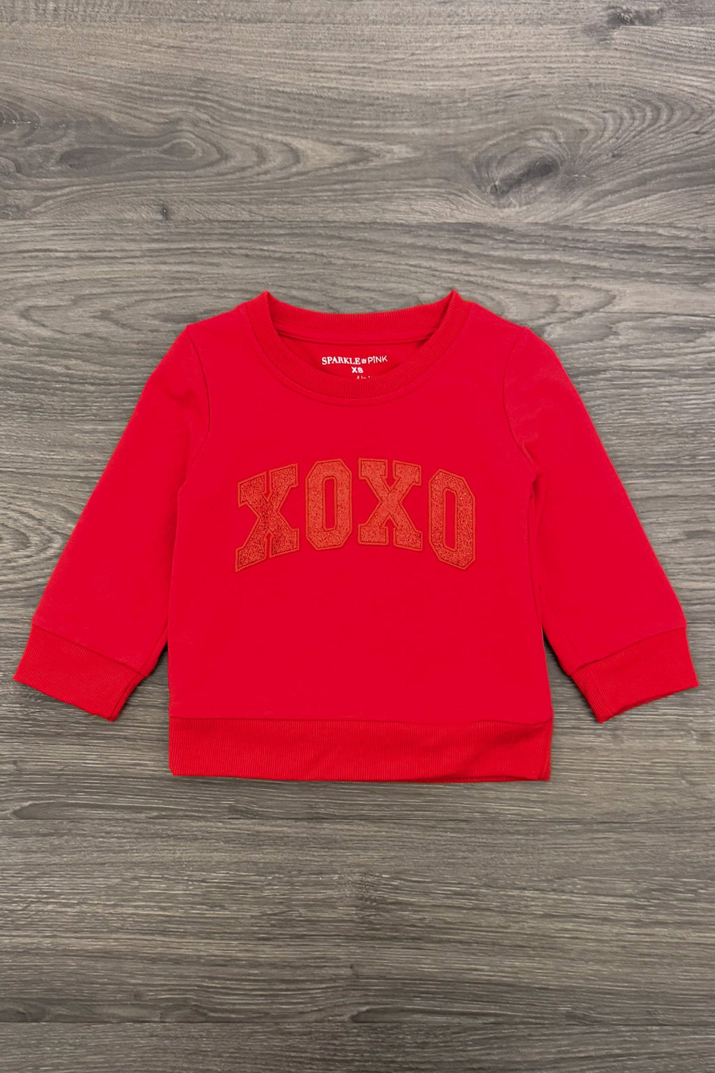 "XOXO" Heart Denim Pant Set
