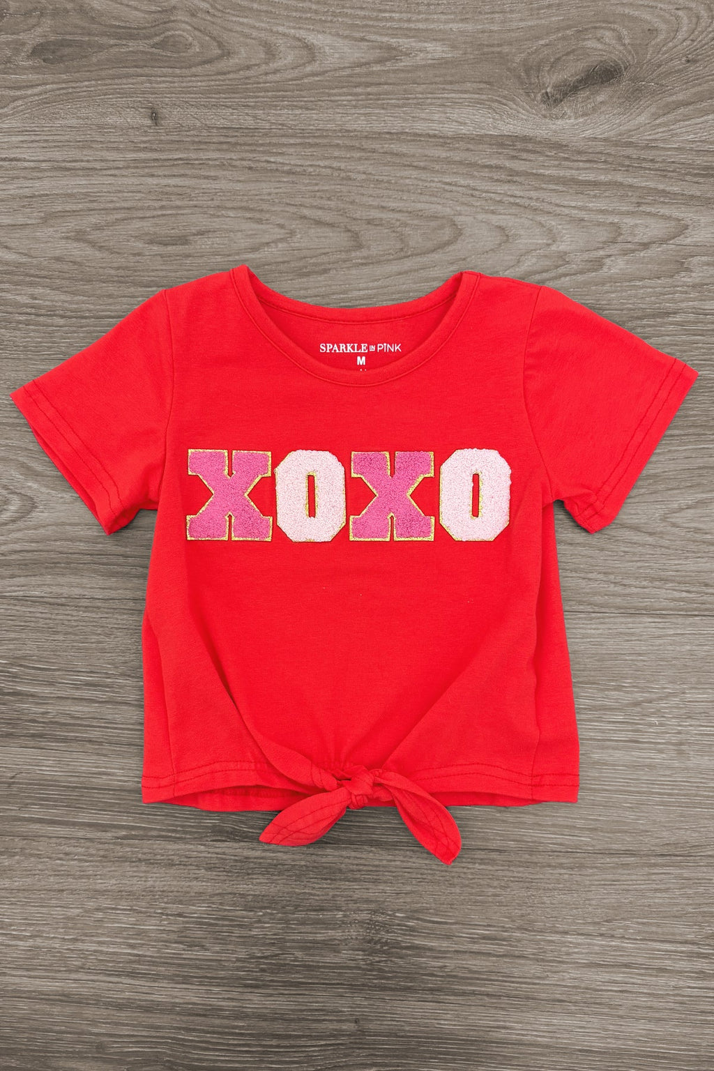 "XOXO" Glitter Tutu Skirt Set