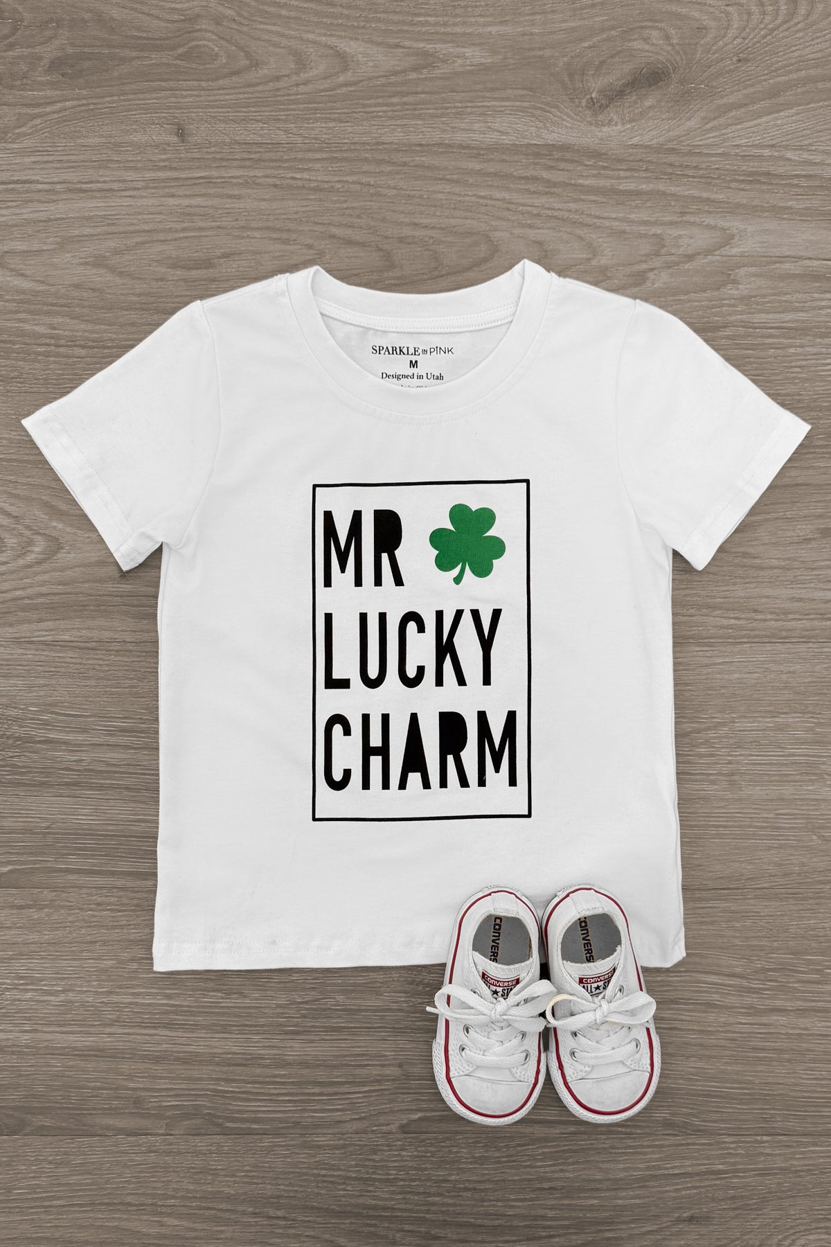 "Mr. Lucky Charm" Short Sleeve Top