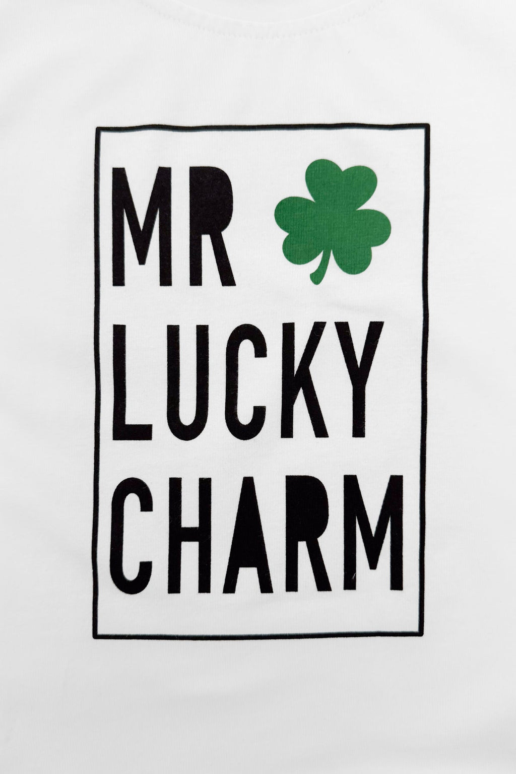 "Mr. Lucky Charm" Short Sleeve Top