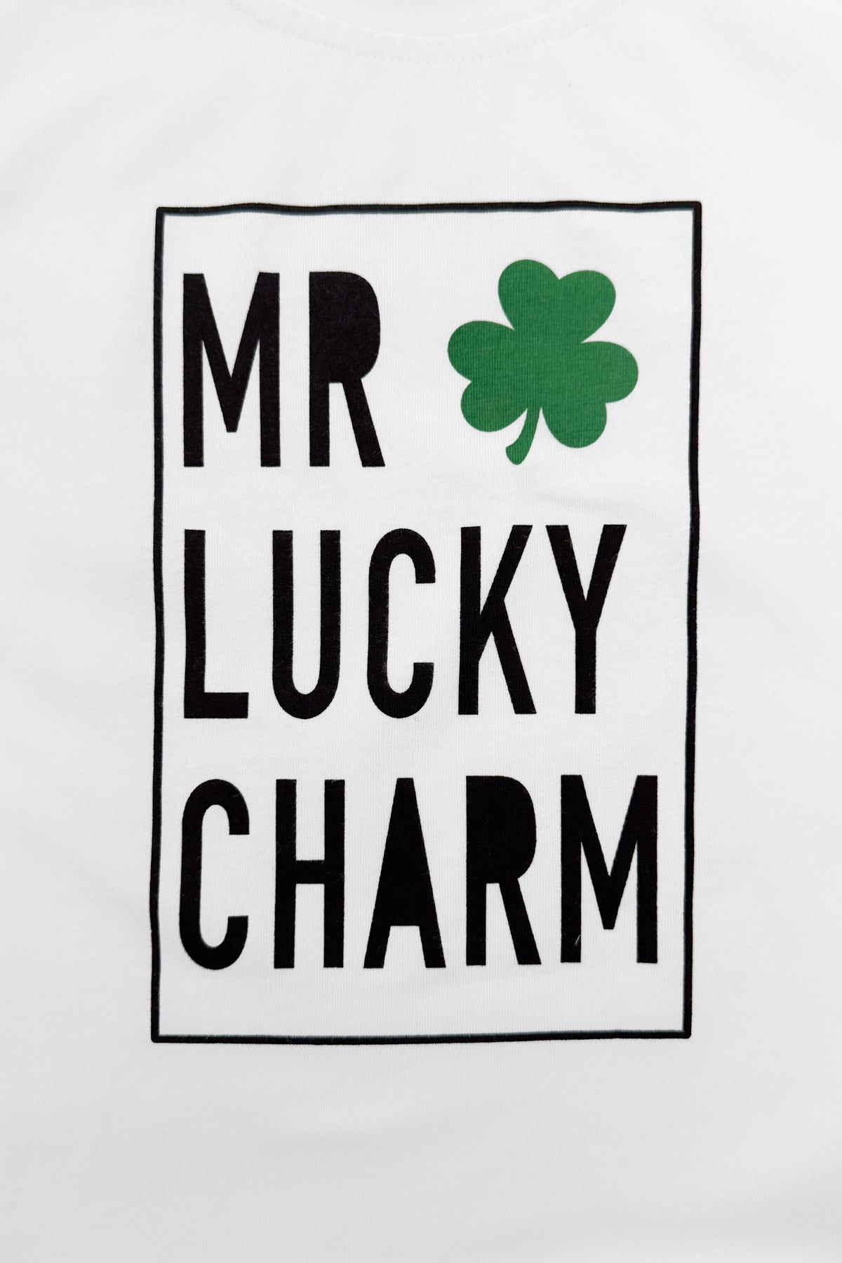 "Mr. Lucky Charm" Short Sleeve Top