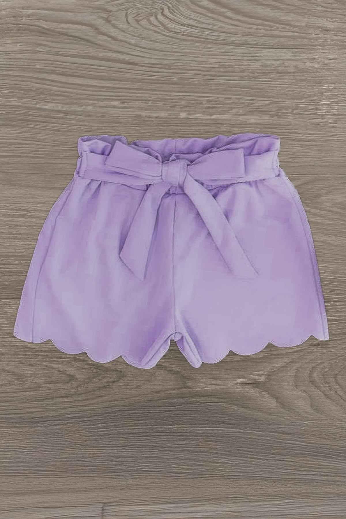 "He Is Risen" Lavender Short Set