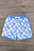 Checkered Palm Tree Swimsuit - Boy Or Girl!