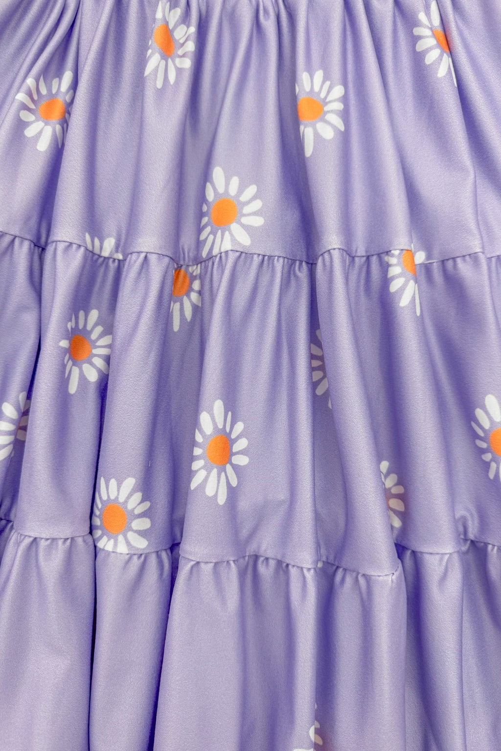 Mom & Me - Lavender Ruffle Daisy Tank Dress