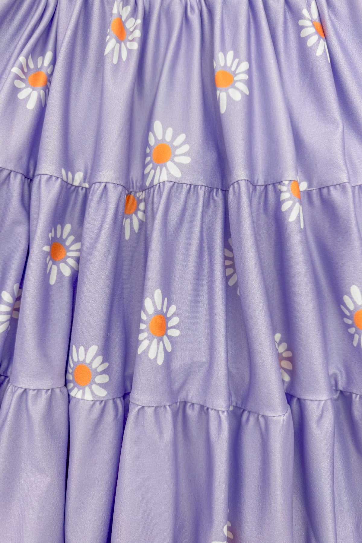 Mom & Me - Lavender Ruffle Daisy Tank Dress