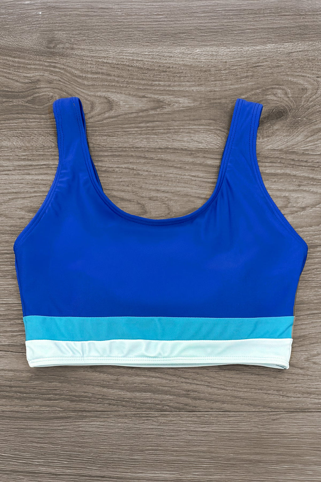 Blue Stripe Family Swimsuits