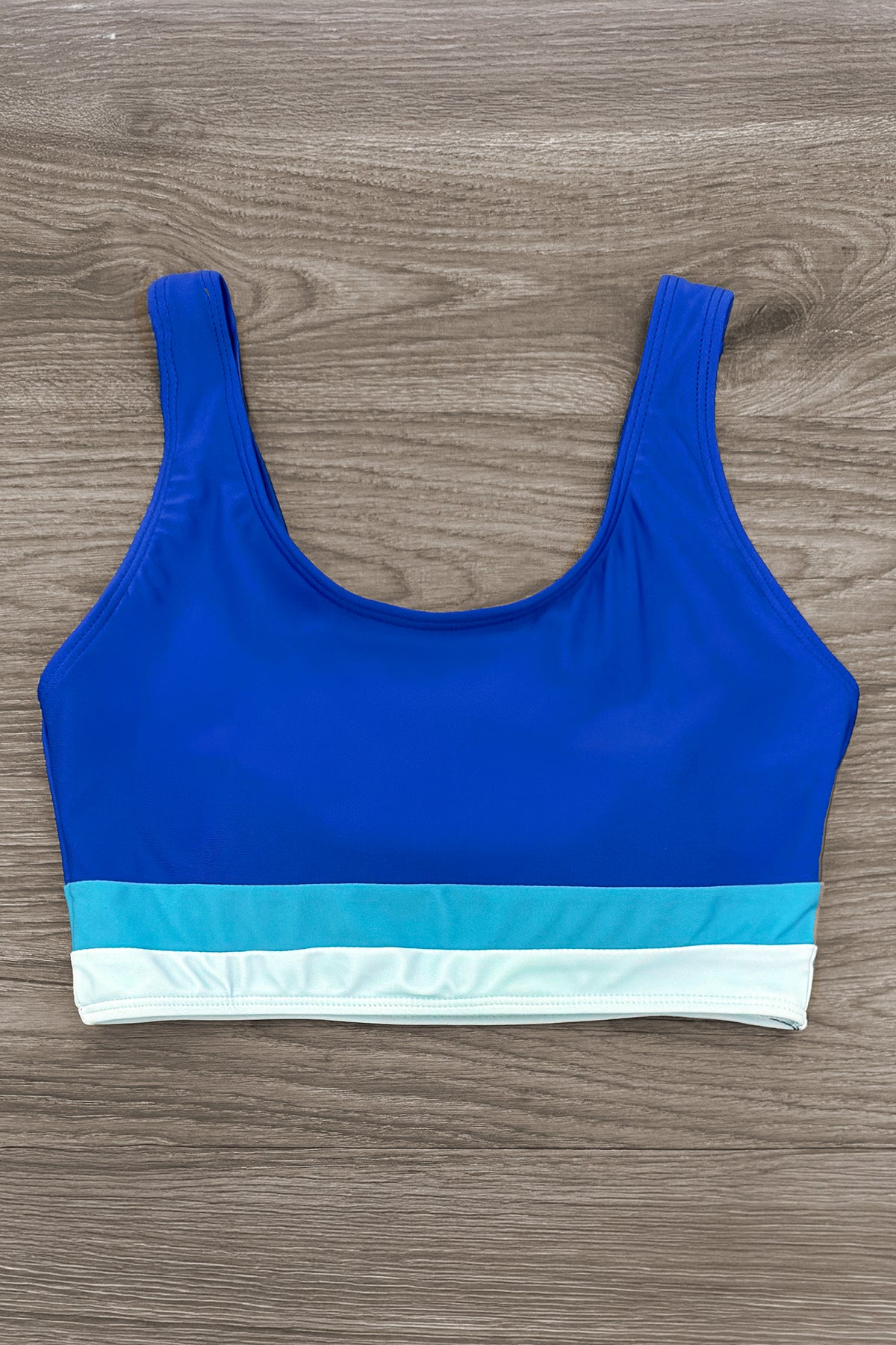 Blue Stripe Family Swimsuits