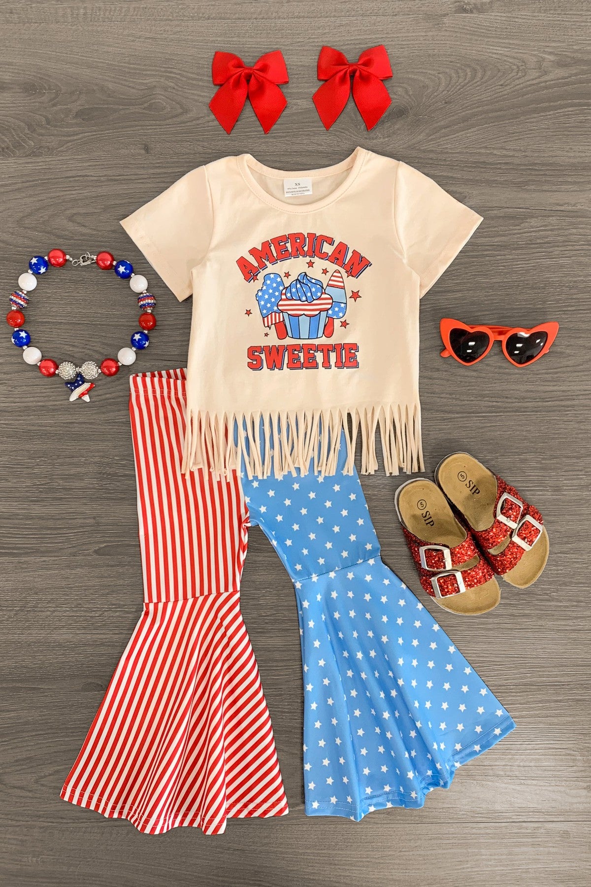 "American Sweetie" Bell Bottom Set