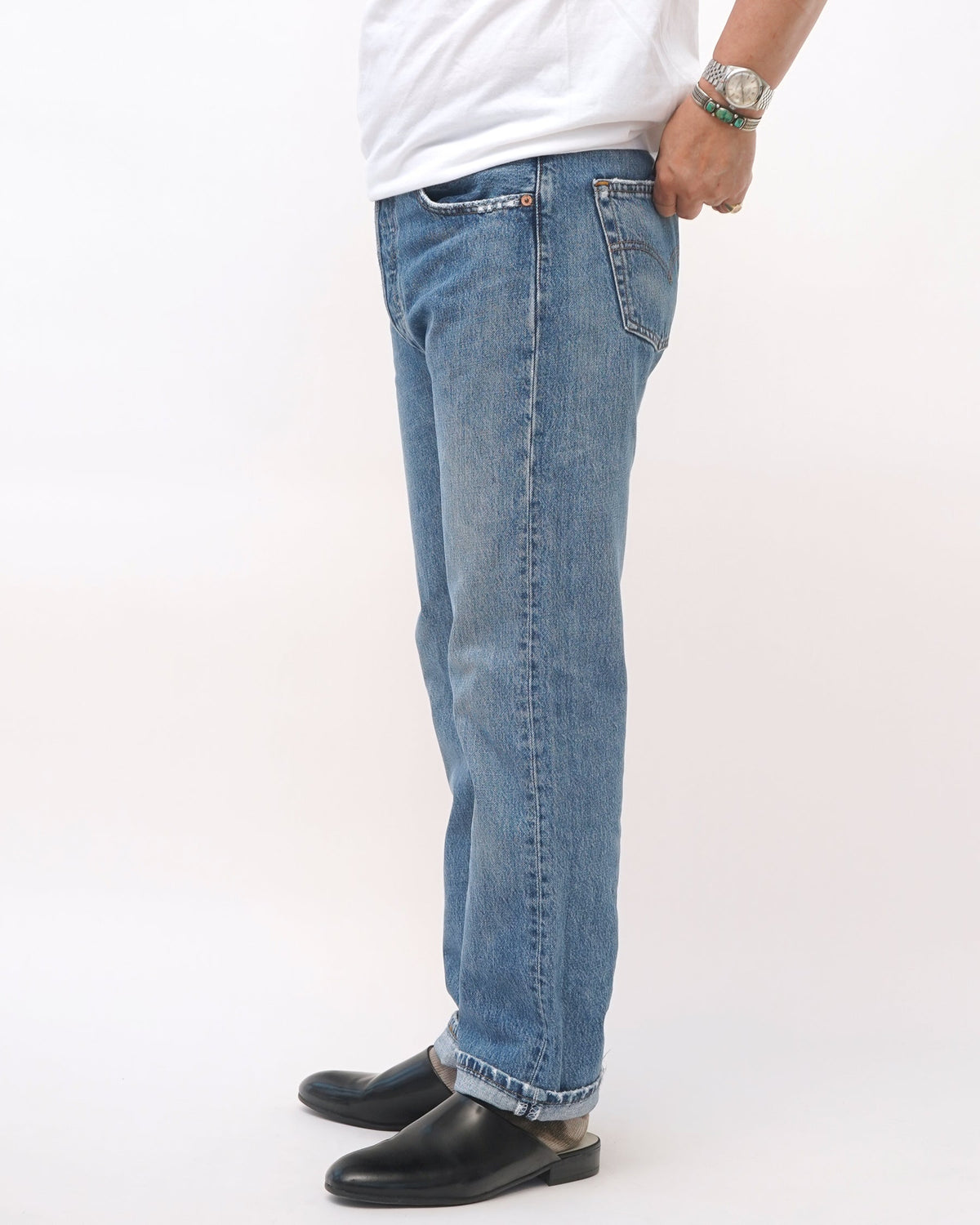 501 Straight Fit Denim Pants / size: 31