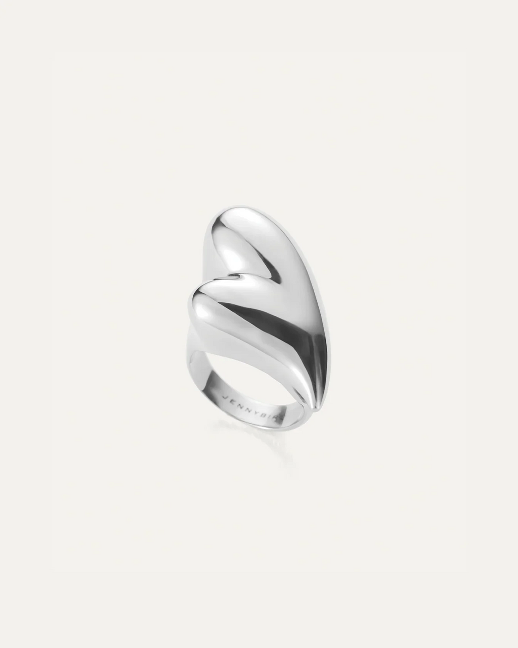 Jenny Bird Puffy Heart Ring