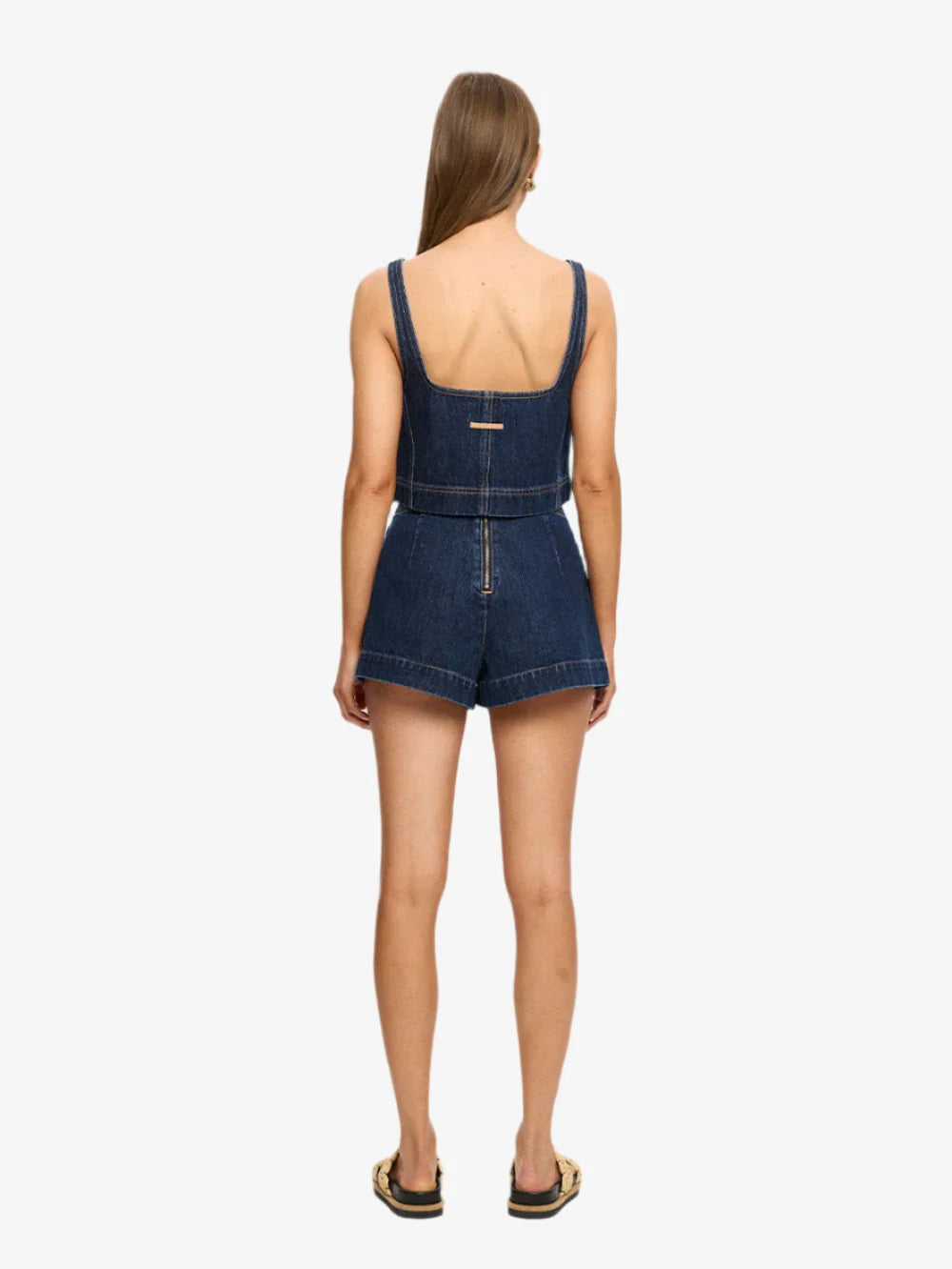 Kivari Joelle Denim Top
