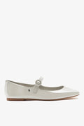 Blair Ballet Flat Moon Gray Patent Leather