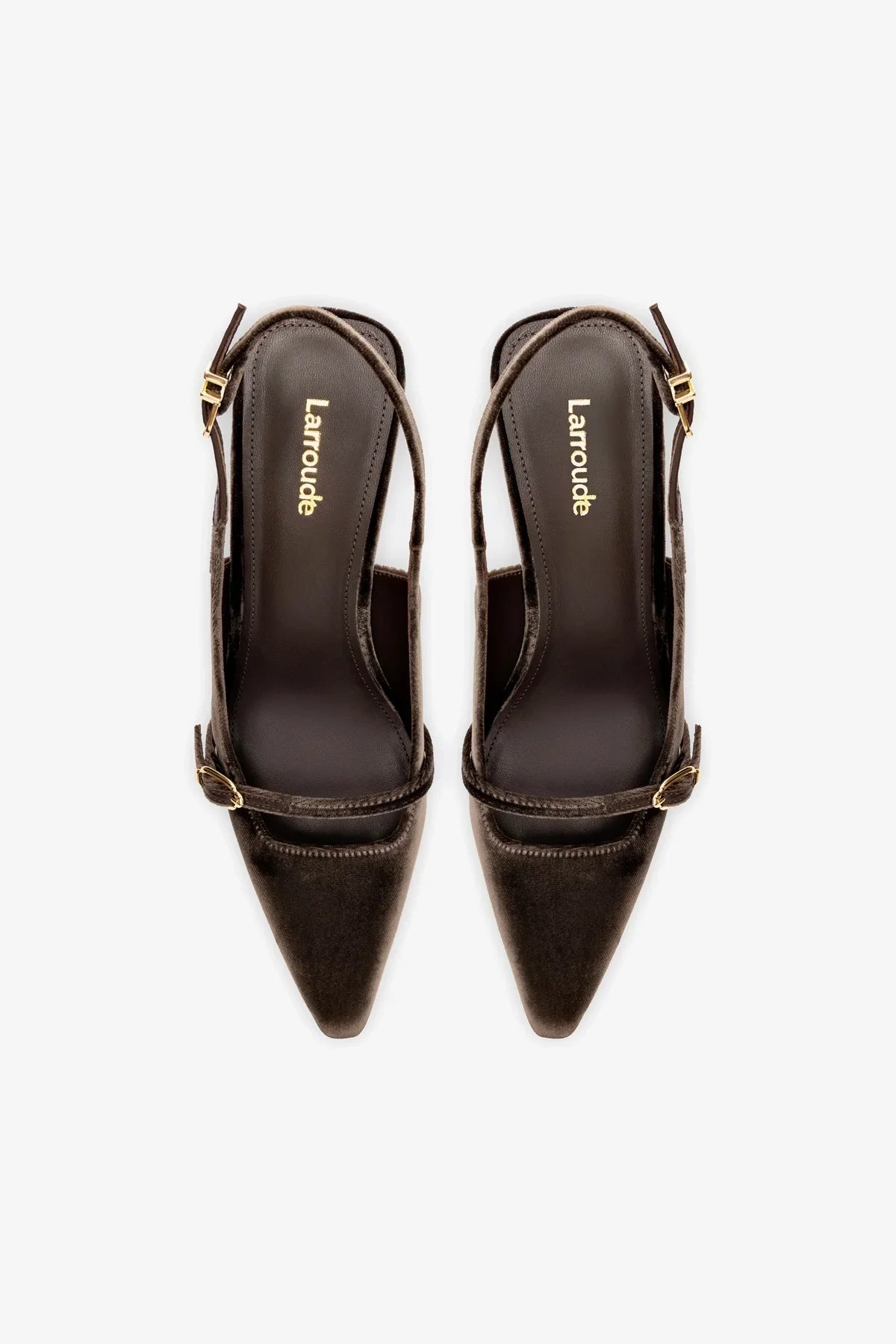 Ines Pump In Expresso Velvet