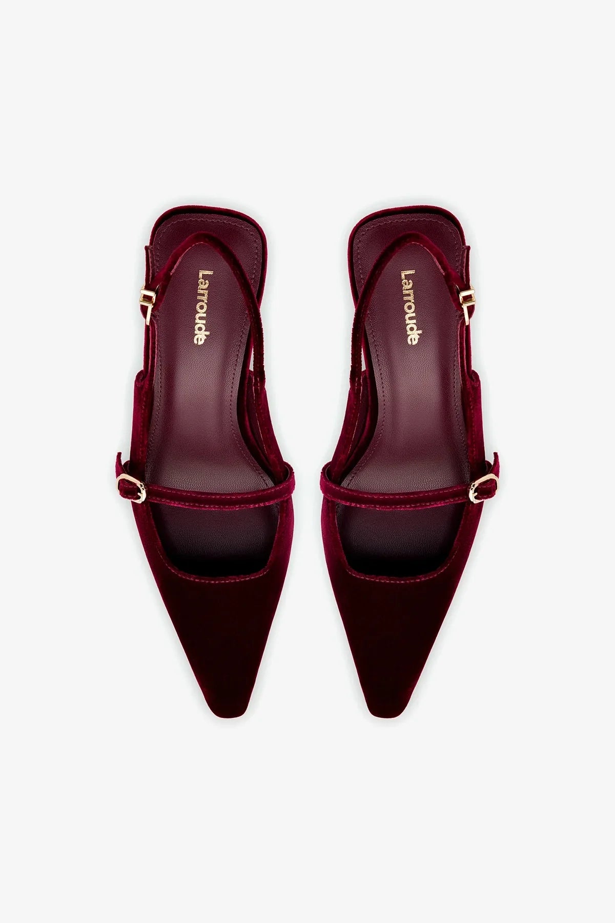 Ines Pump Wine Velvet