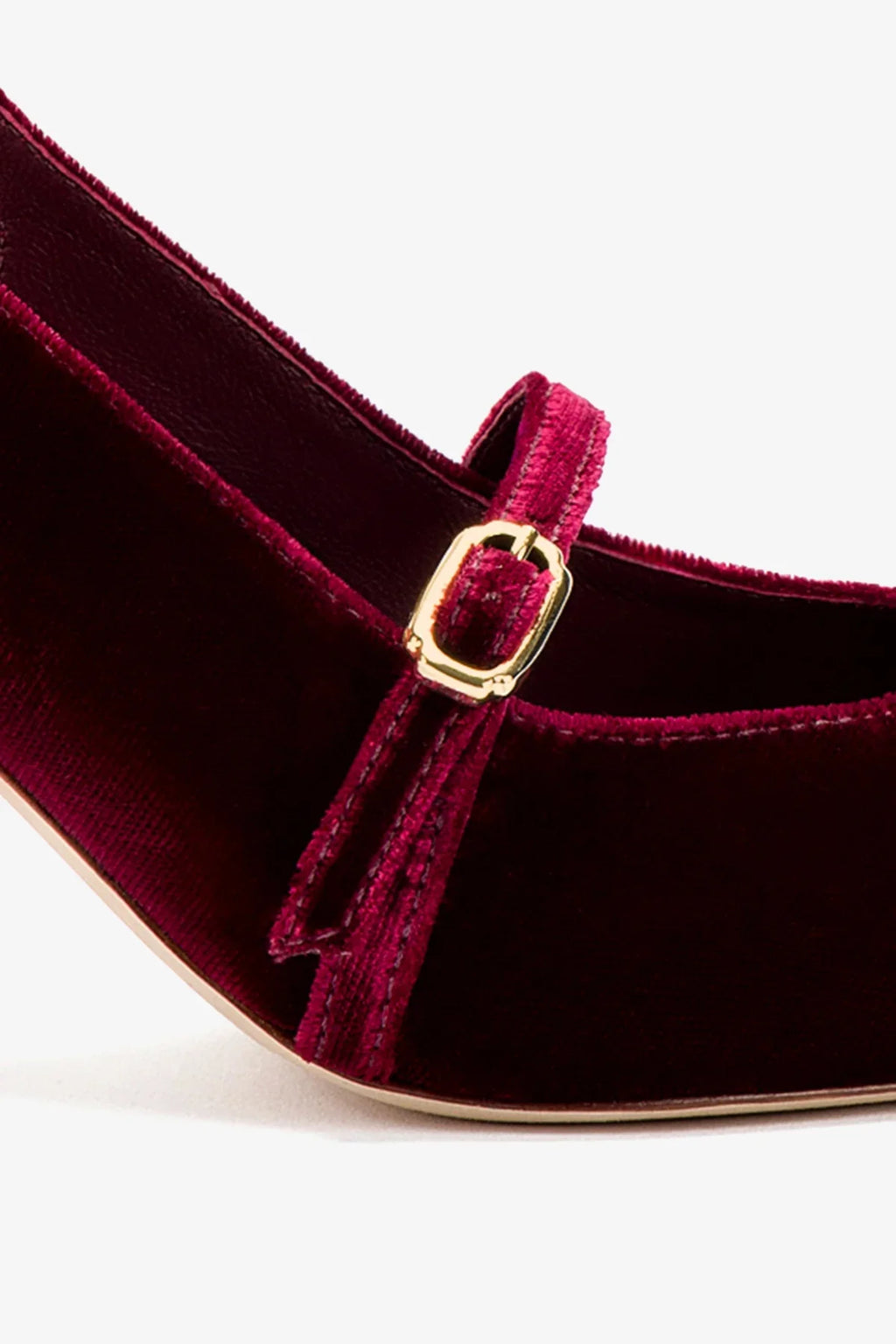 Ines Pump Wine Velvet