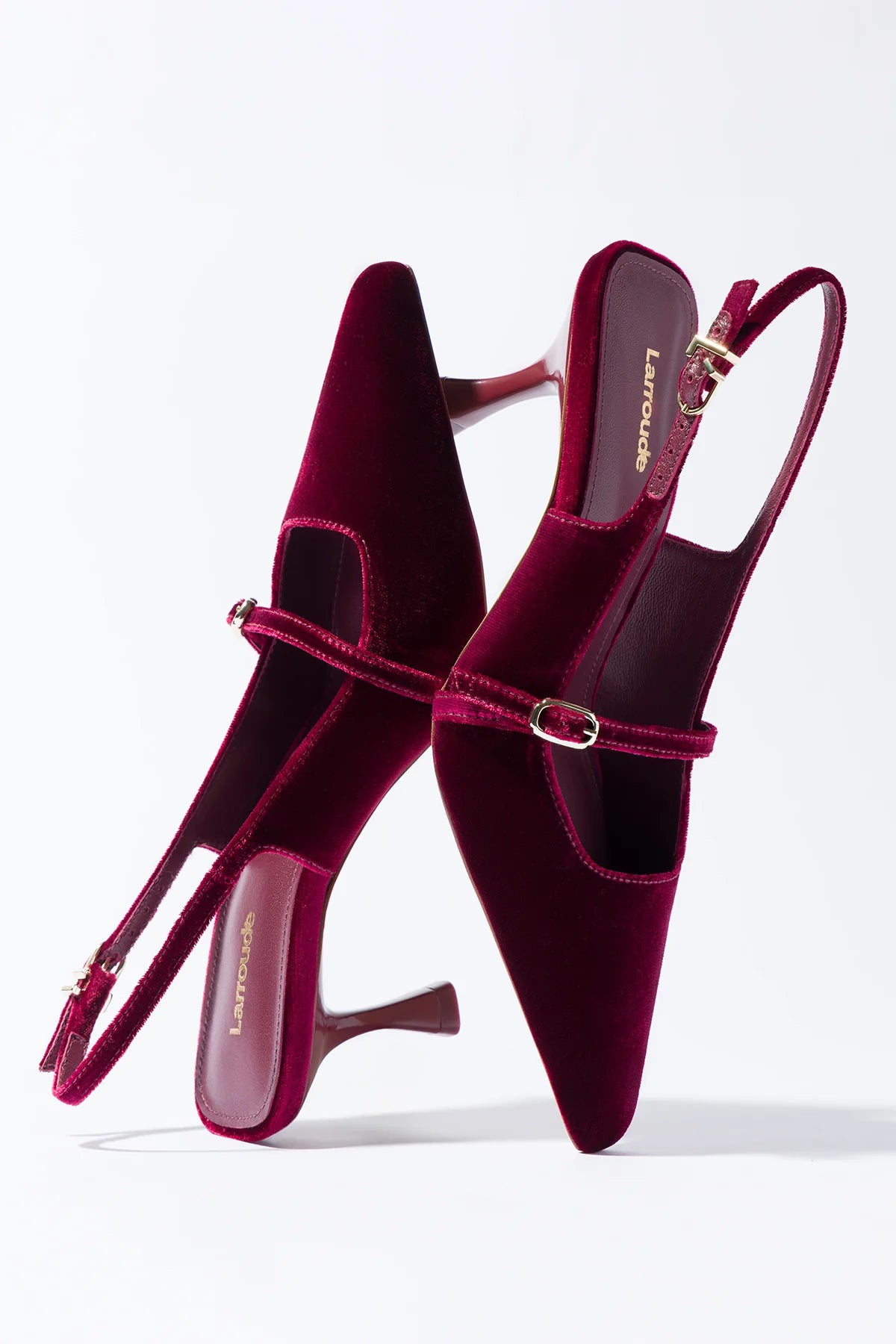 Ines Pump Wine Velvet