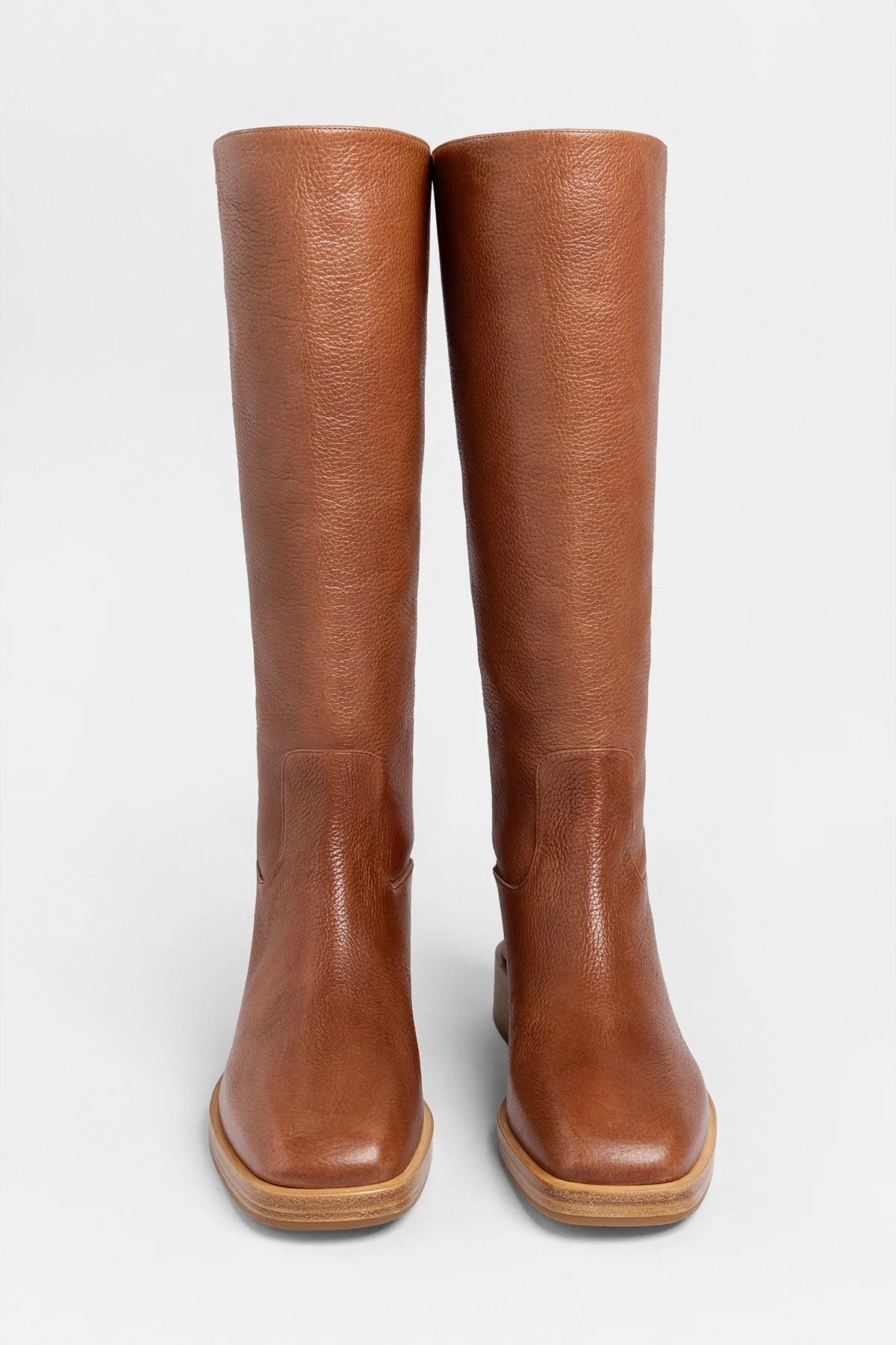 Anne Boot Caramel Leather