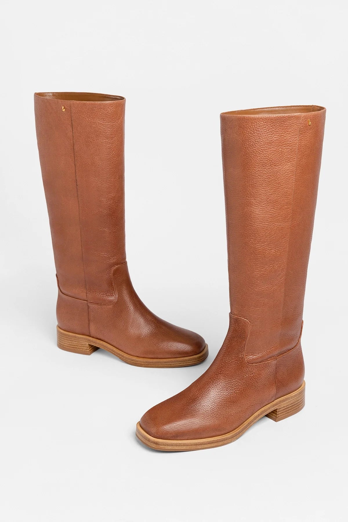 Anne Boot Caramel Leather