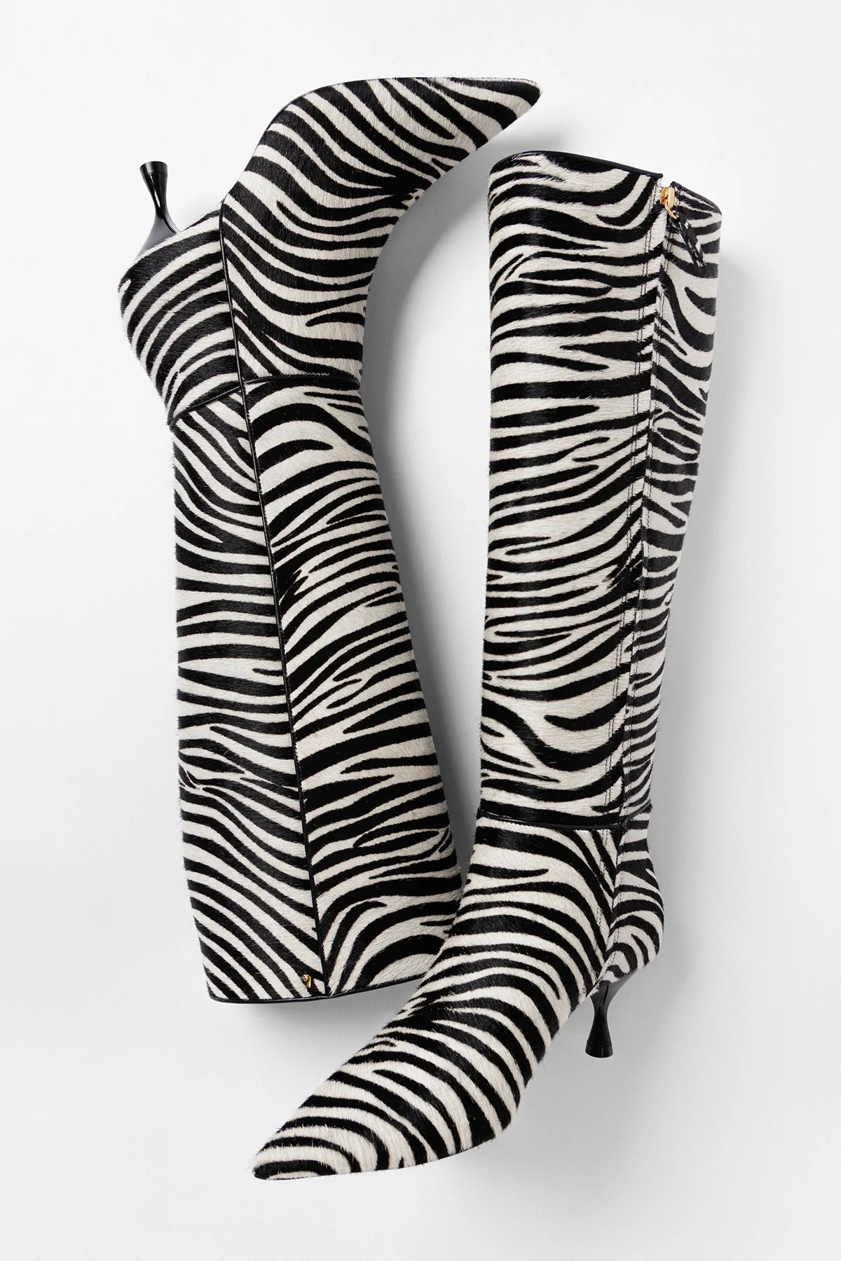 Georgia Boot Zebra Hair Leather