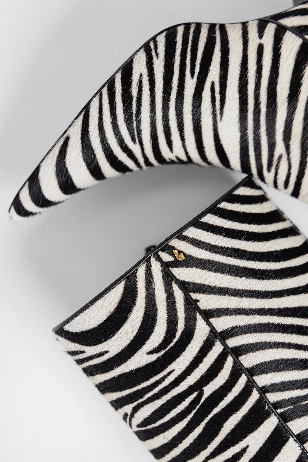 Georgia Boot Zebra Hair Leather