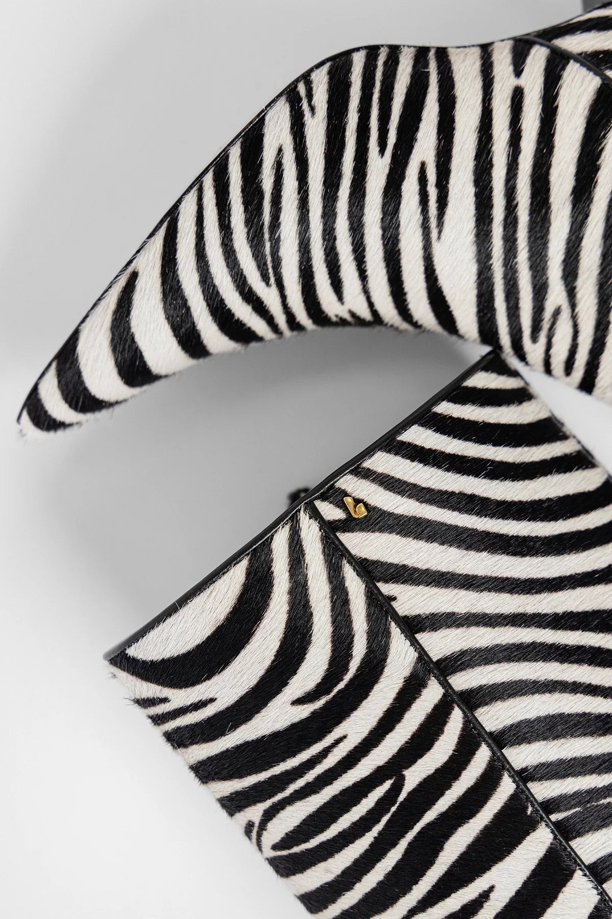 Georgia Boot Zebra Hair Leather
