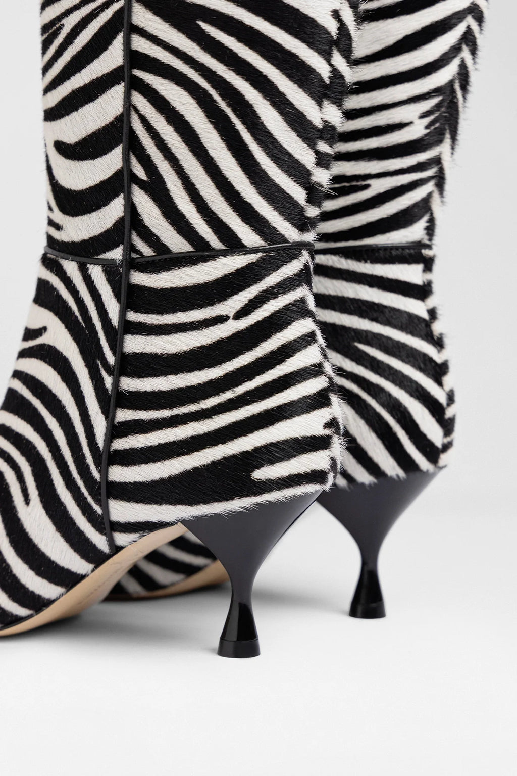 Georgia Boot Zebra Hair Leather