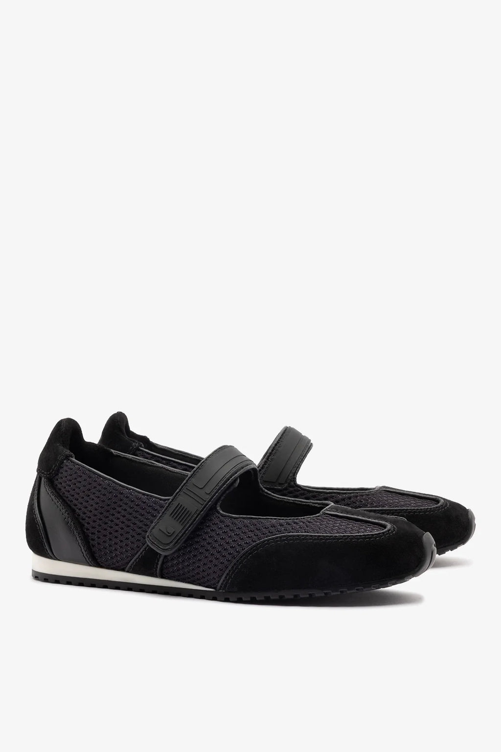 Devon Sneakerina Black Mesh
