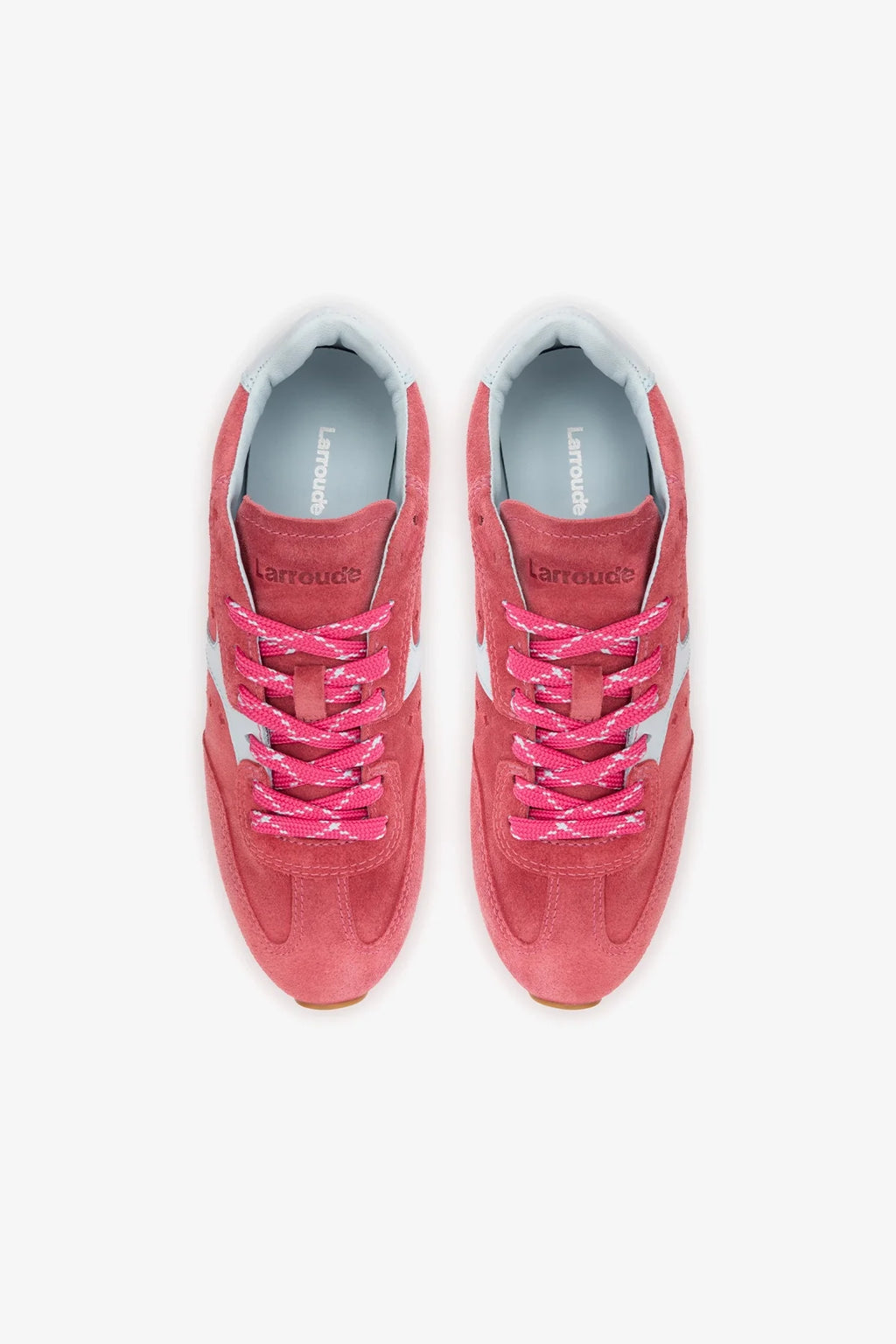 Stella Sneaker In Lampone Suede