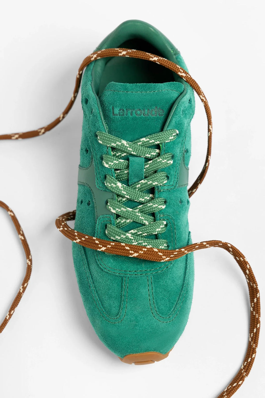 Stella Sneaker Pitti Green Suede and Leather