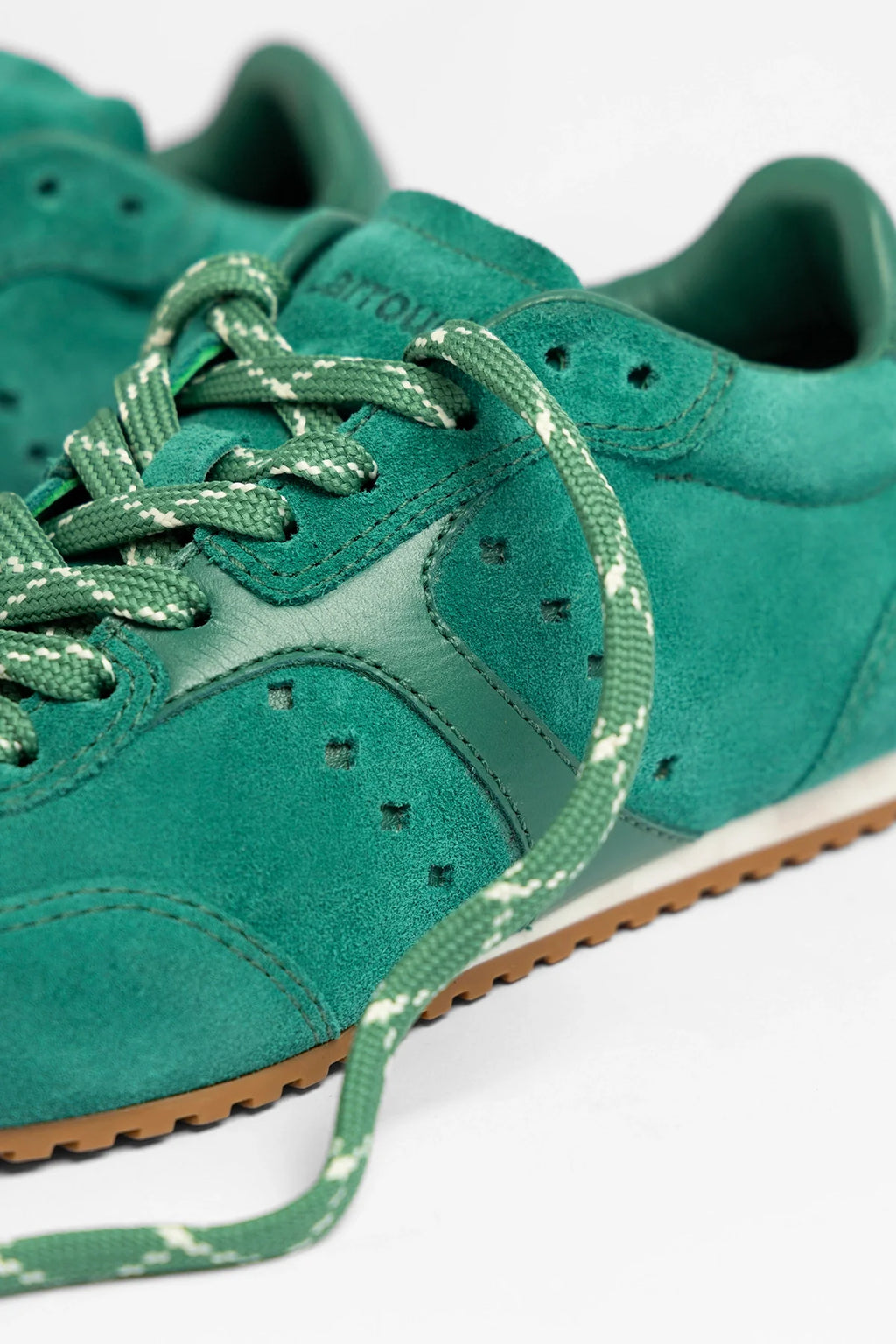 Stella Sneaker Pitti Green Suede and Leather