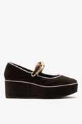 Verona Flatform Espresso Velvet