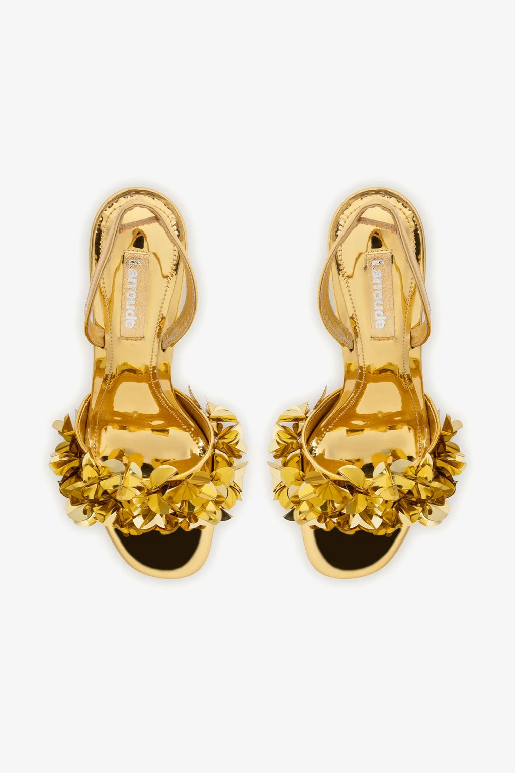 Morgan Sandal In Gold Specchio