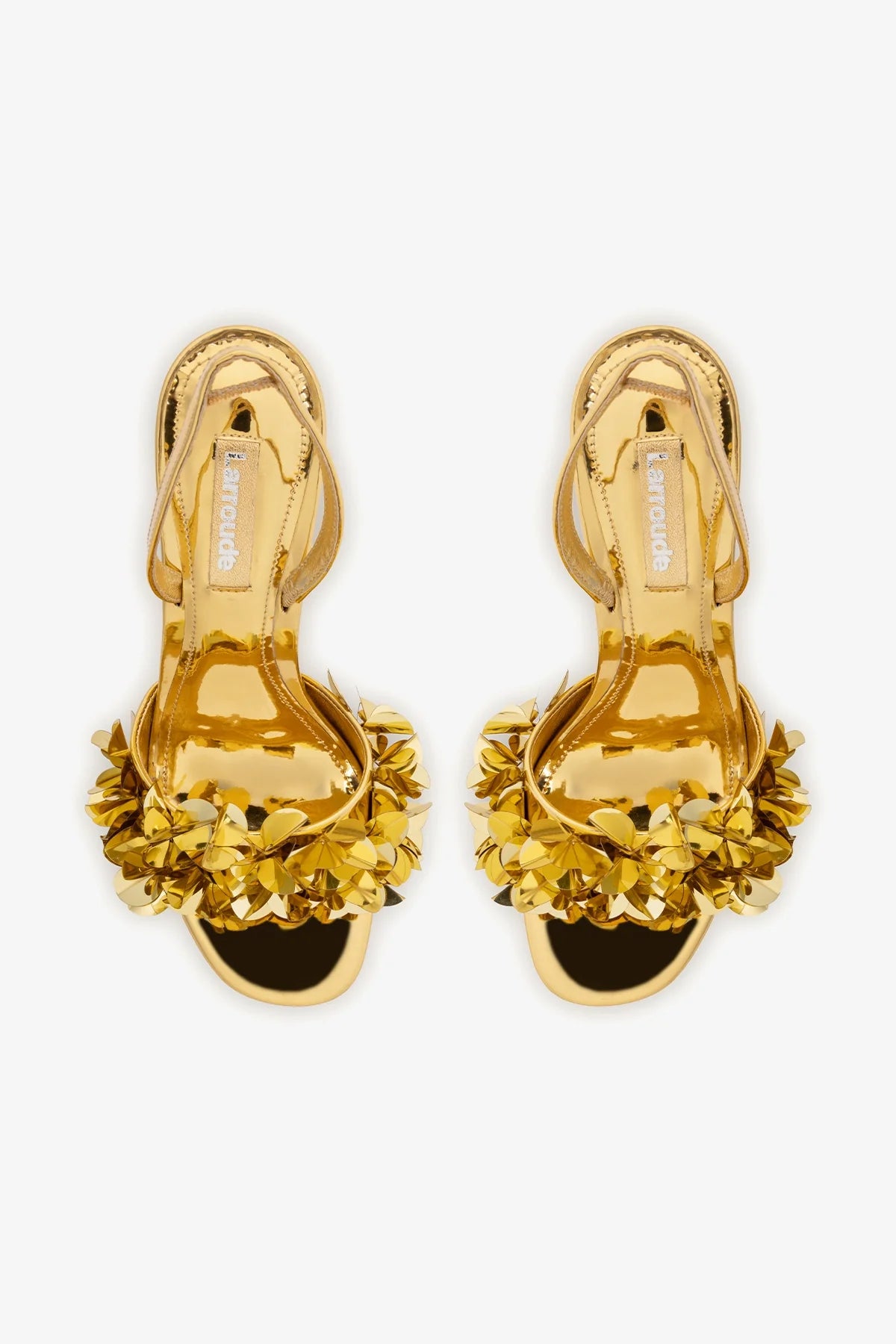 Morgan Sandal In Gold Specchio