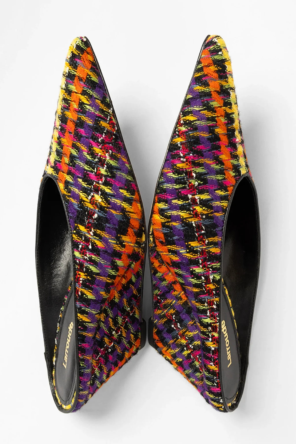 Loulou Mule Multicolor Tweed