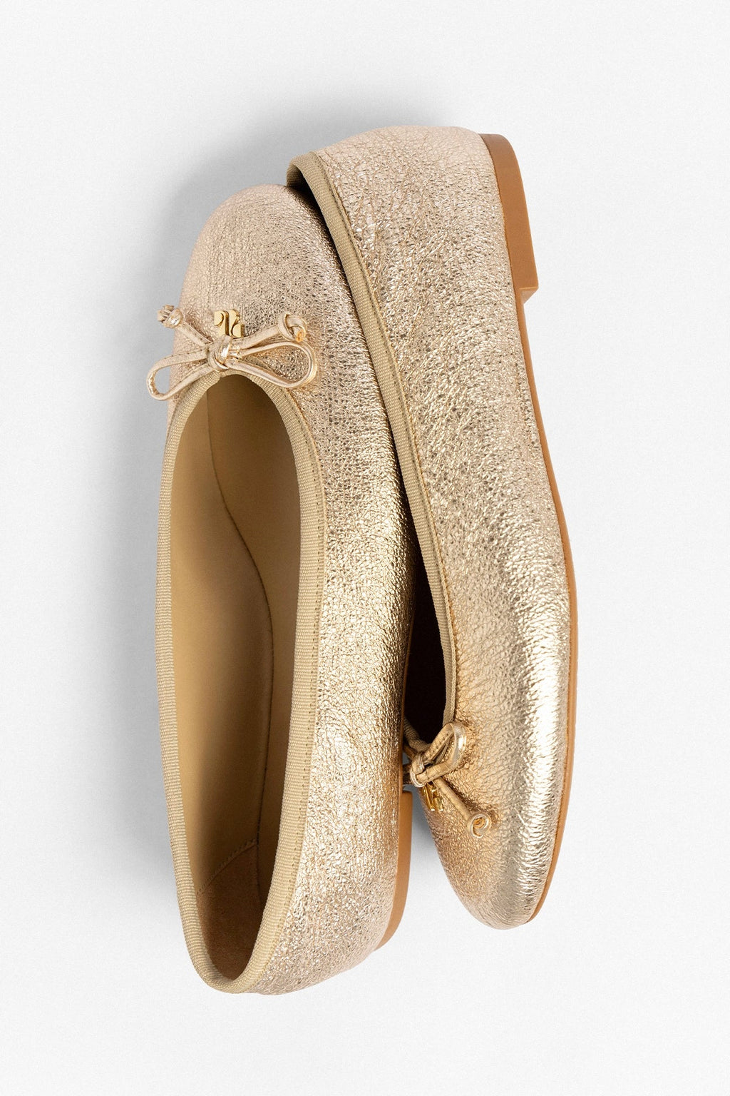Pavlova Ballet Flat Platina Leather