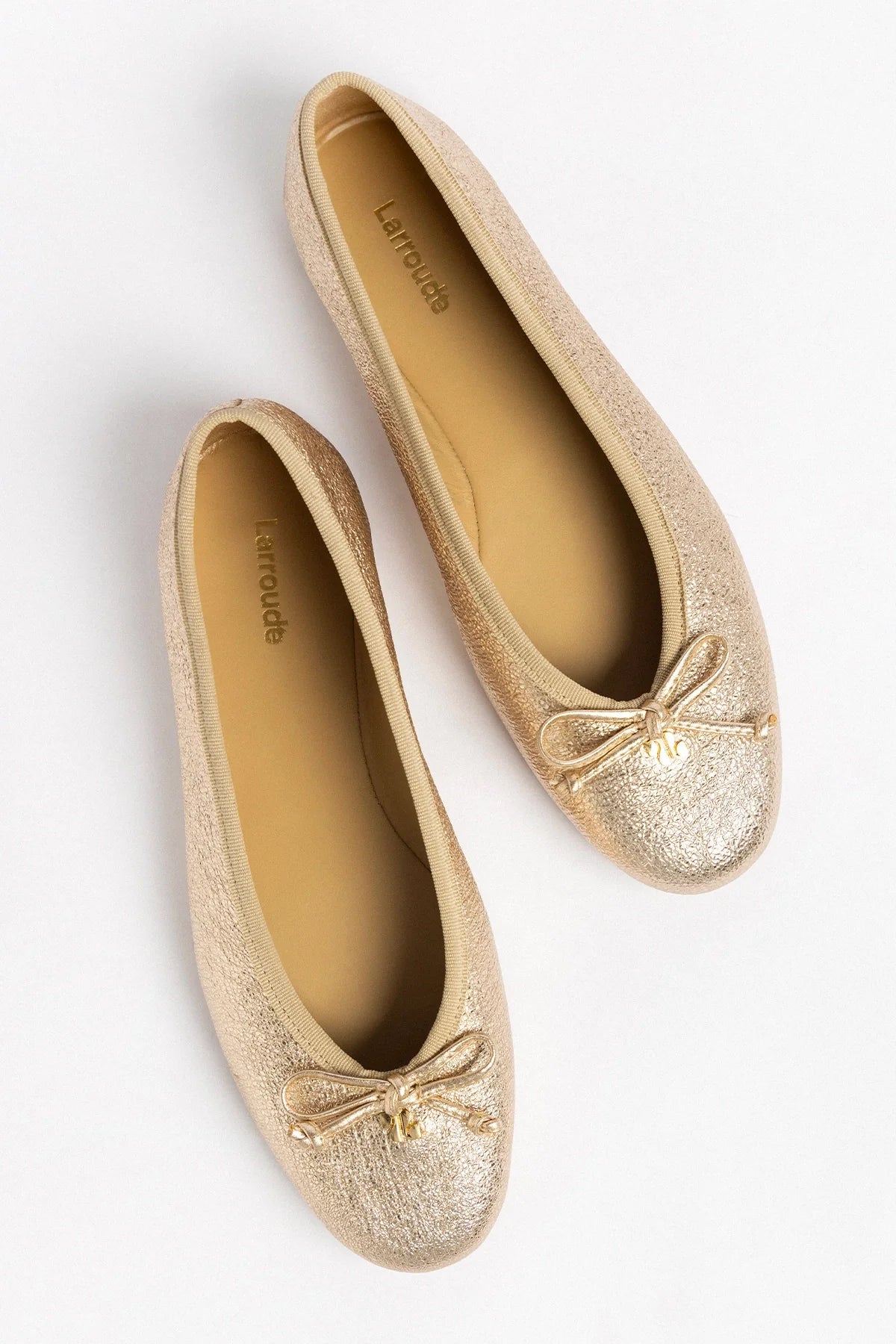Pavlova Ballet Flat Platina Leather
