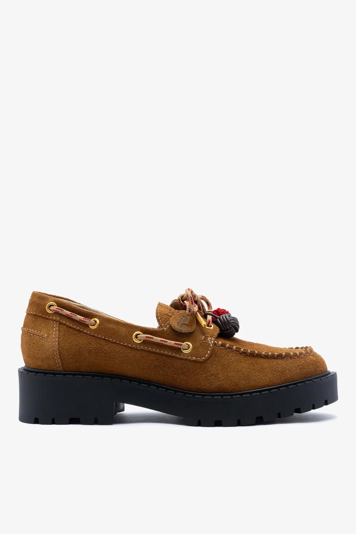 Cyprus Lugsole Loafer Russet Suede