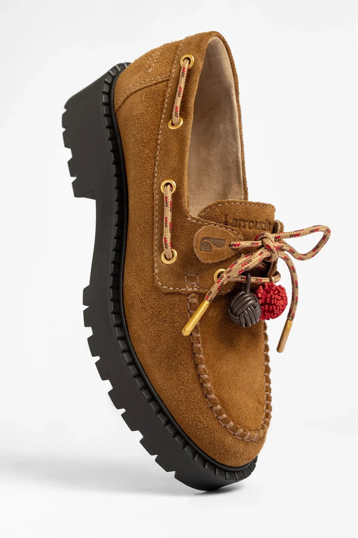 Cyprus Lugsole Loafer Russet Suede