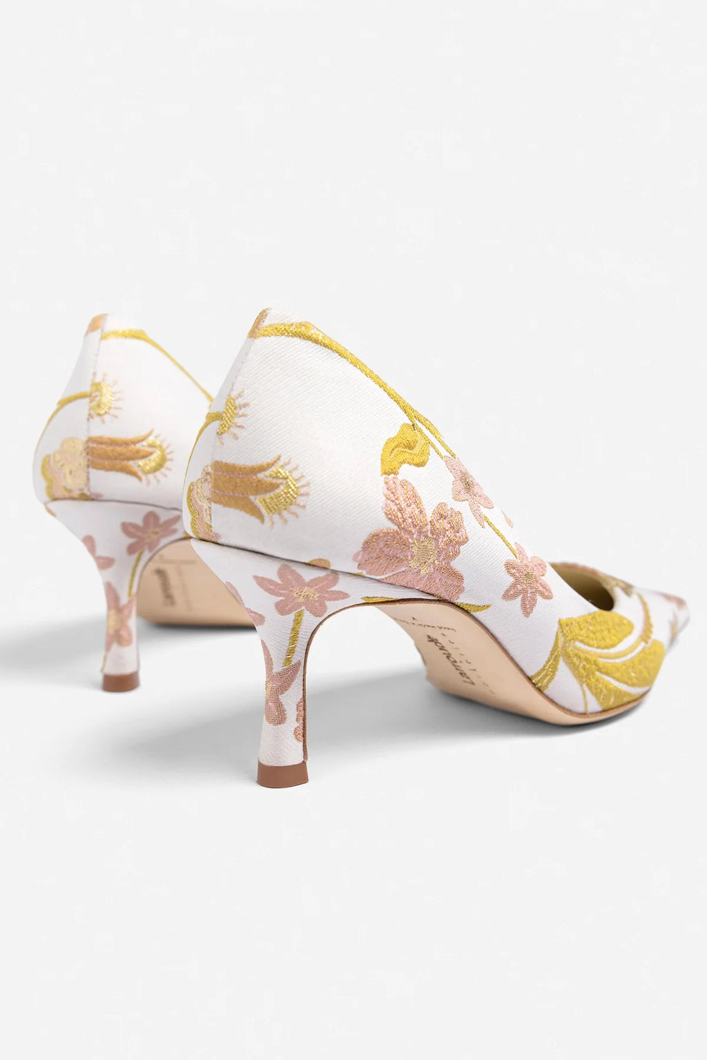 Larroudé by Markarian: Pump Mist Floral Brocade