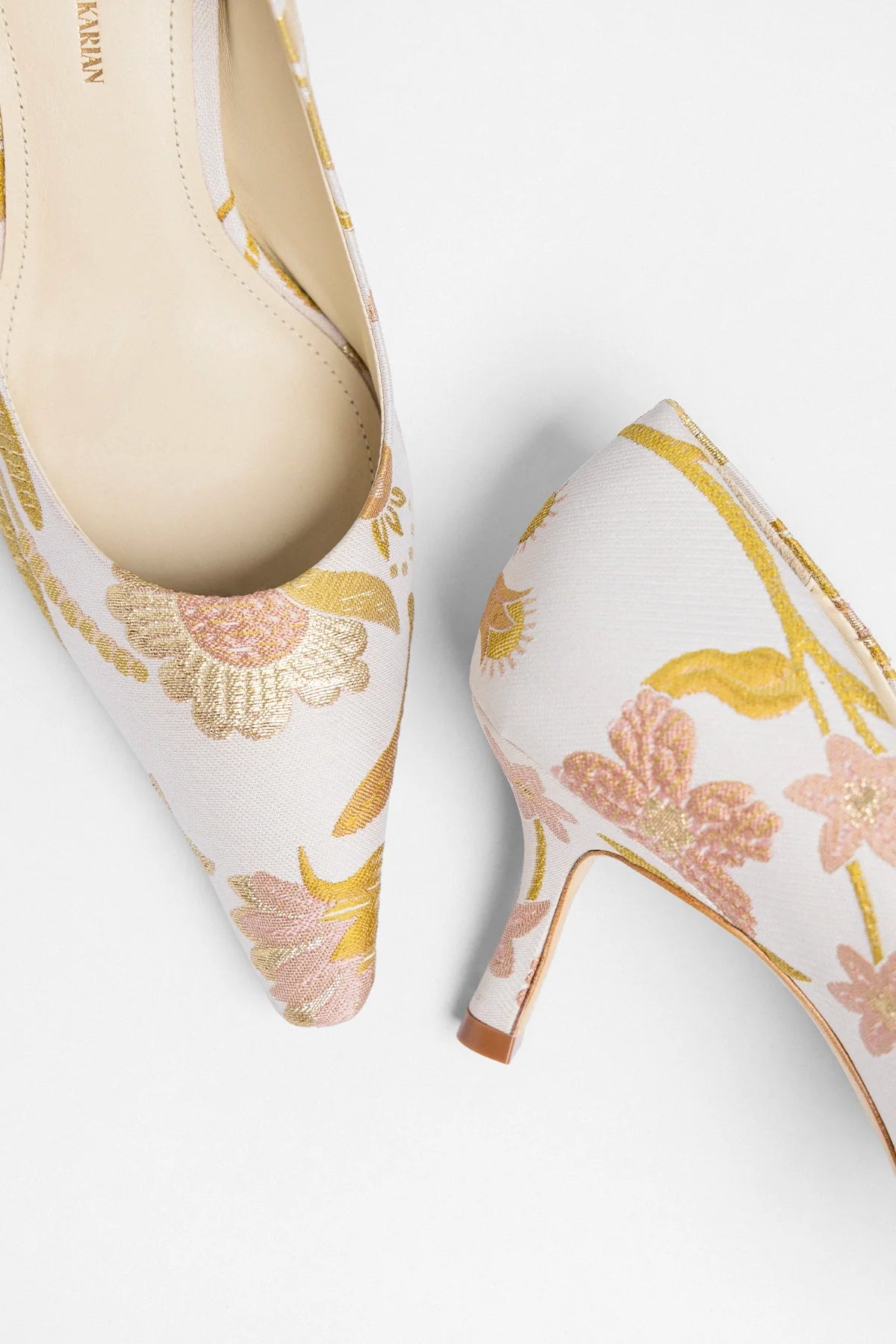 Larroudé by Markarian: Pump Mist Floral Brocade
