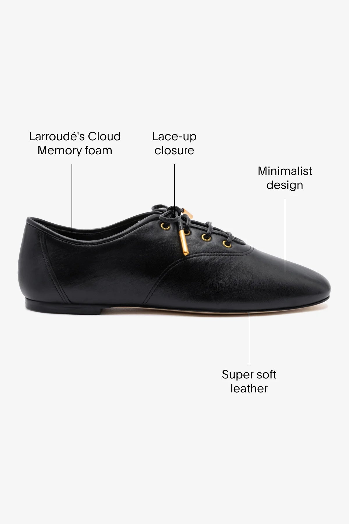 Liza Sneaker In Black Leather