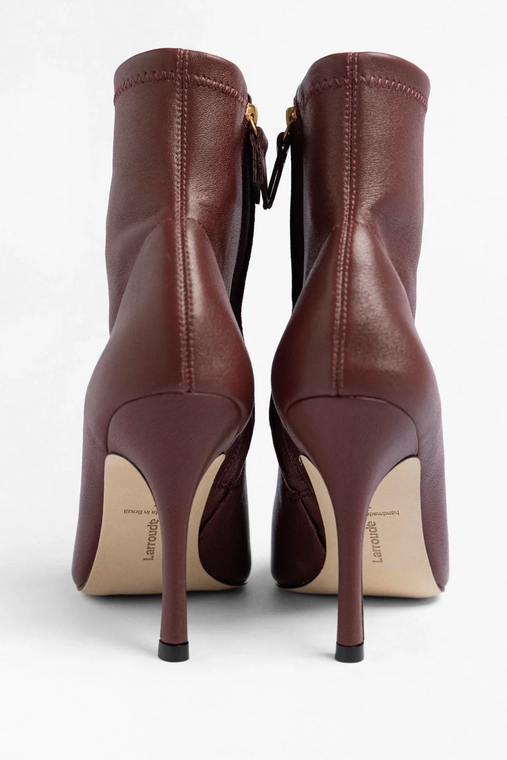 Mini Carine Boot Burgundy Stretch Leather