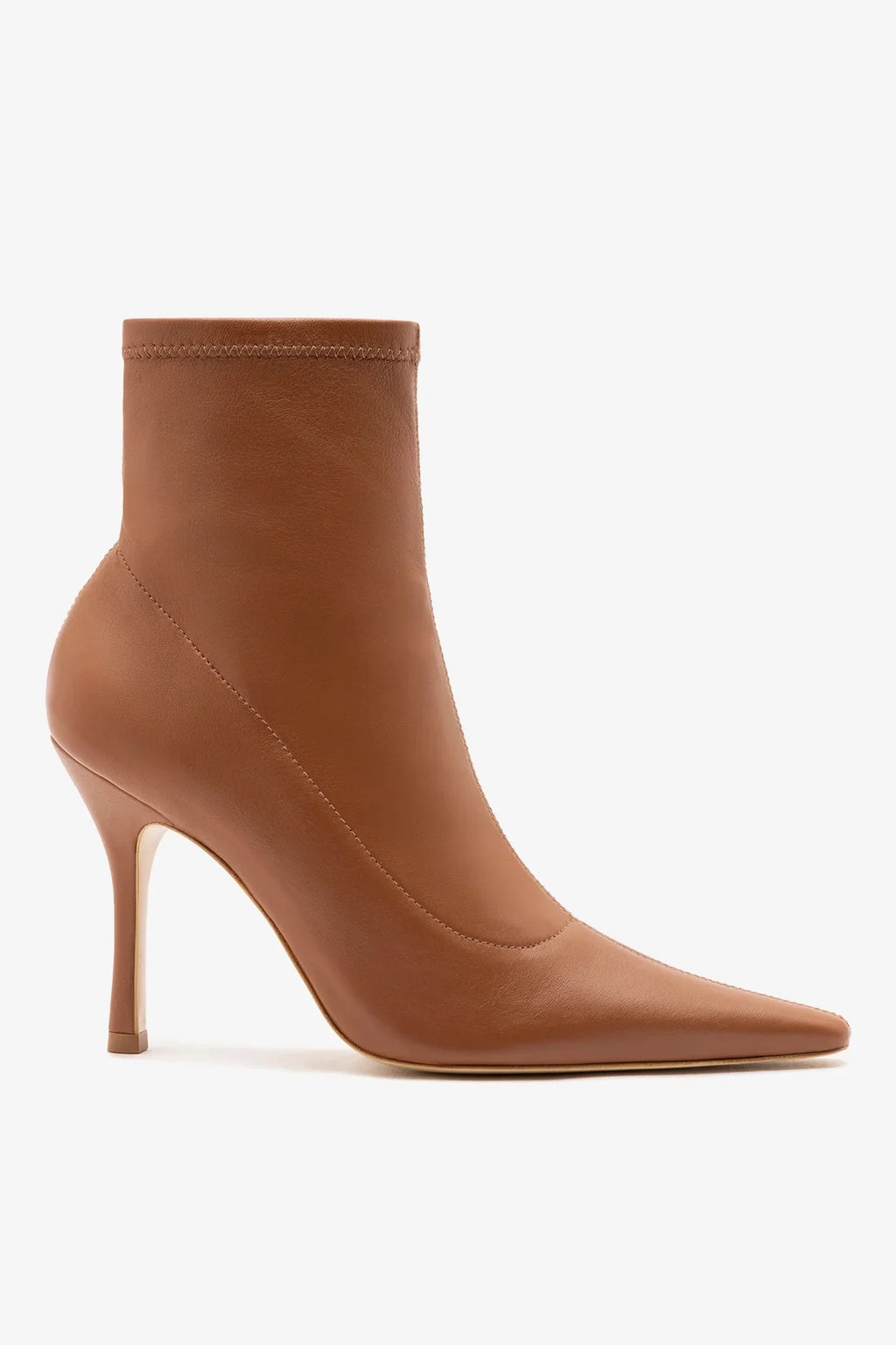 Mini Carine Boot Caramel Stretch Leather