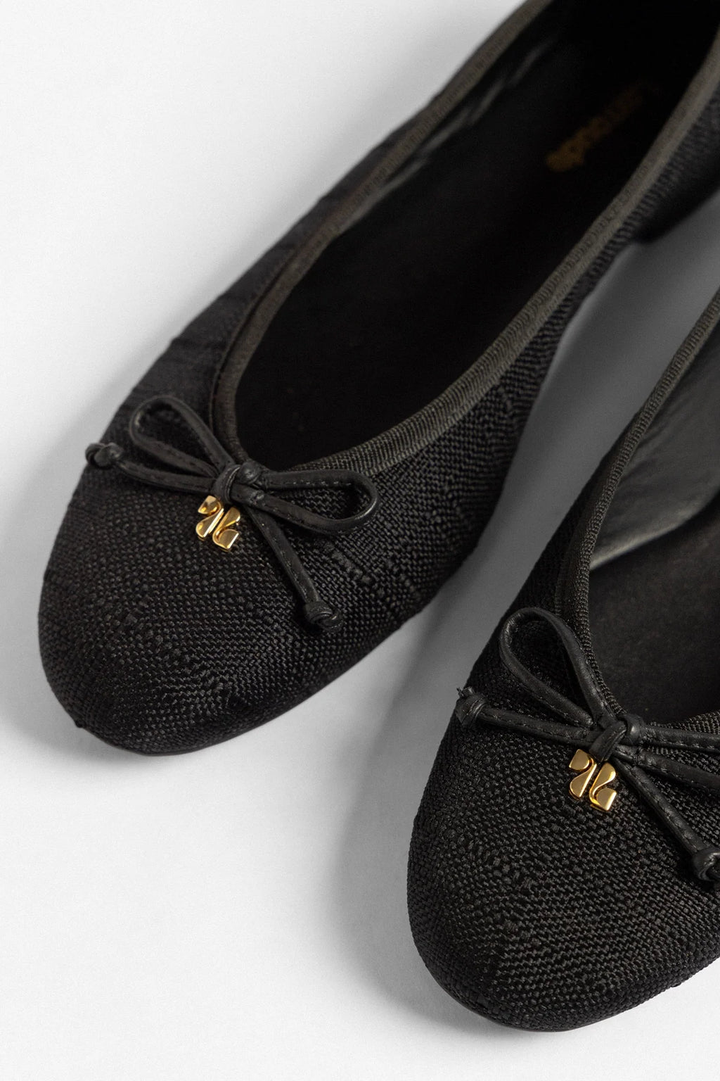 Pavlova Ballet Flat Black Raffia
