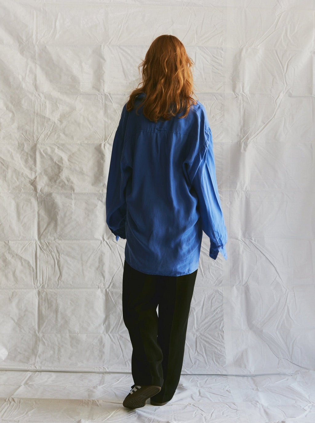 Silk Shirt Long Sleeve / Vivid